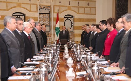 cabinet meeting 012610 minute of silence