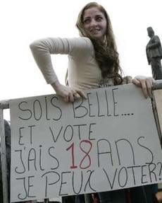Be Beautiful and Vote Reuters