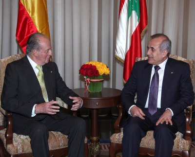 spanish king carlos, president Suleiman