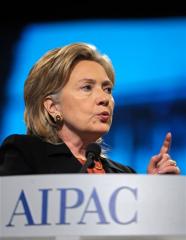 clinton aipac 2