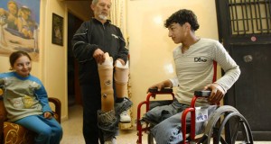 Israeli bomb victim