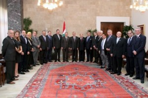 suleiman with lebanese egyptian businessmen association suleiman with lebanese egyptian businessmen association