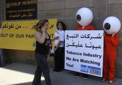 tobacco protest 1