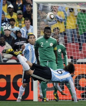 APTOPIX South Africa Soccer WCup Argentina Nigeria