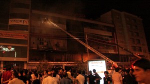 suleimaniyeh Iraq hotel fire