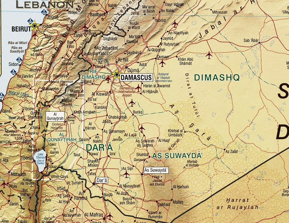 Antioch Syria Map. syria maps Information