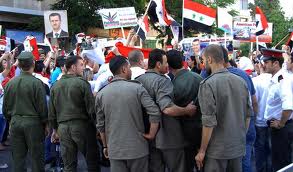 syria protest - qatar embassy