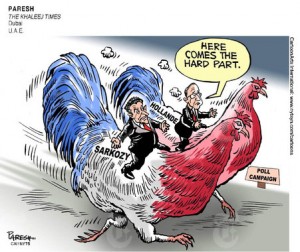sarkozy hollande cartoon