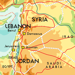 lebanon jordan