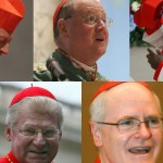 From top left: Cardinal Gianfranco Ravasi, Cardinal Timothy Dolan, Cardinal Peter Turkson, Cardinal Angelo Scola, Cardinal Odilio Pedro Scherer (Getty Images)