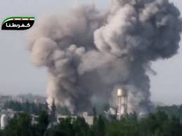 israel strikes syria 050513 -3