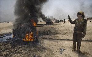 jabhat al Nusra - syria  oil field
