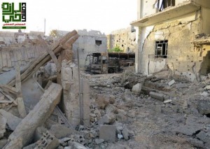 syrian rockets hit Hezbollah stronghold lebanon